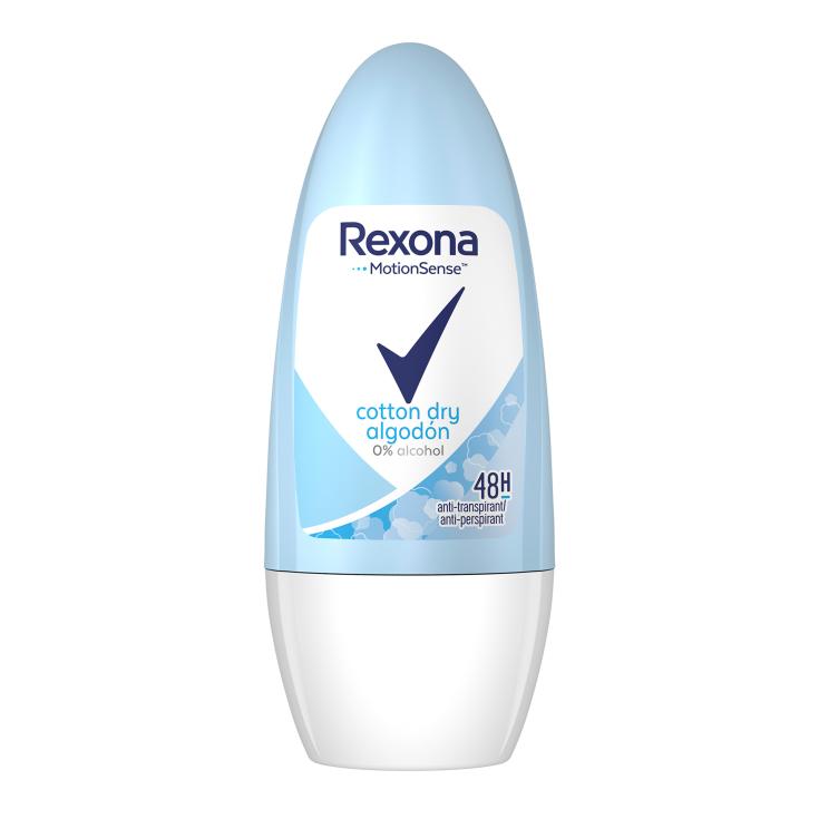 Desodorante algodón roll on - Rexona - 50ml