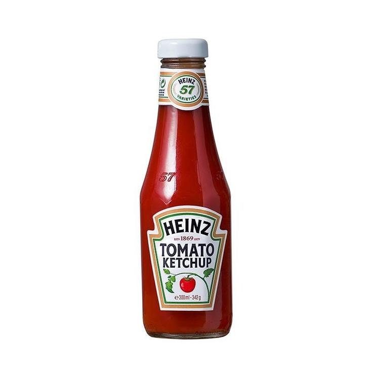 Tomato ketchup en frasco de 340g Tomato ketchup en frasco de 340g