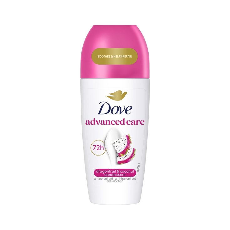 DESODORANTE ROLL-ON ADVANCED CARE. 0% ALCOHOL 72H 
