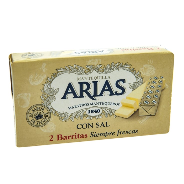 Mantequilla con sal 2 barritas - 125g