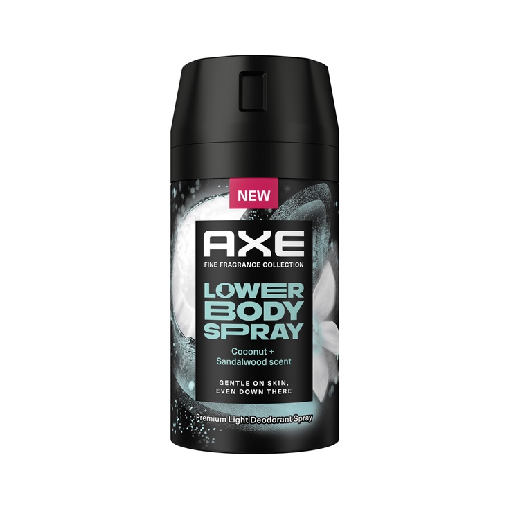 DESODORANTE LOWER BODY SPRAY. COCONUT Y MADERA DE SÁNDALO