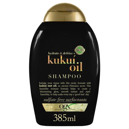 Champú antiencrespamiento con aceite de Kukui OGX - 385ml