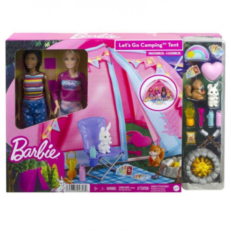 Barbie ¡Vamos de camping! Mattel