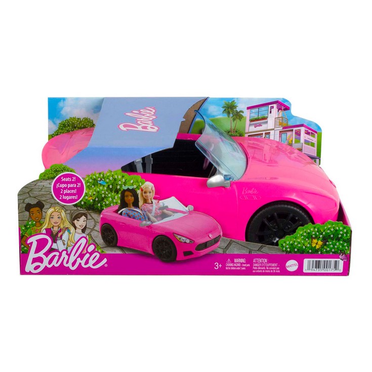 Barbie Coche Descapotable Rosa
