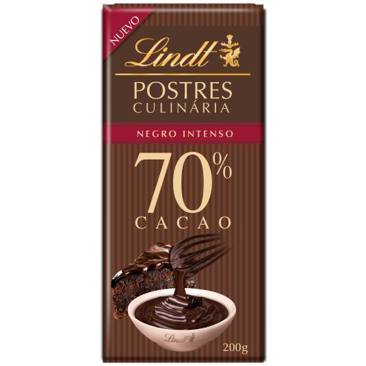 Chocolate 70% Cacao Fundir Postres 180g
