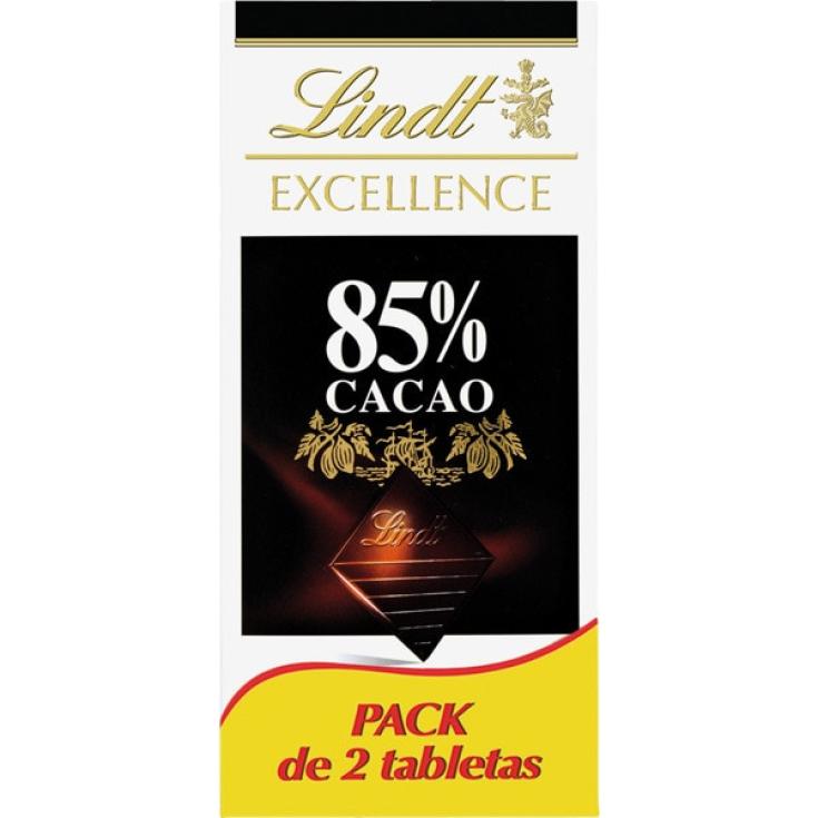 Chocolate Negro 85% Cacao Excellence - Lindt - 2x100g