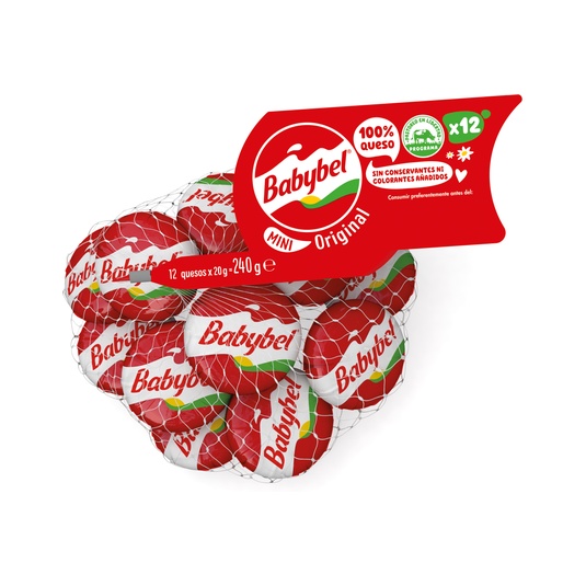 QUESO MINI BABYBEL pack de 12x20g