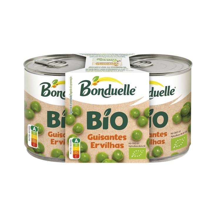 Guisantes ecológicos pack de 2 unidades 