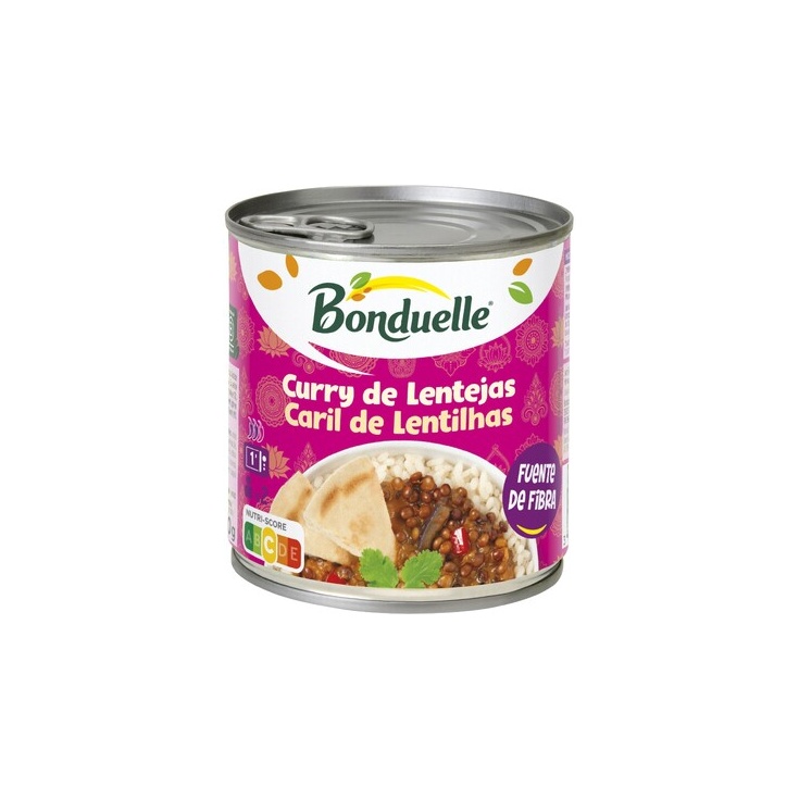 Curry de lentejas