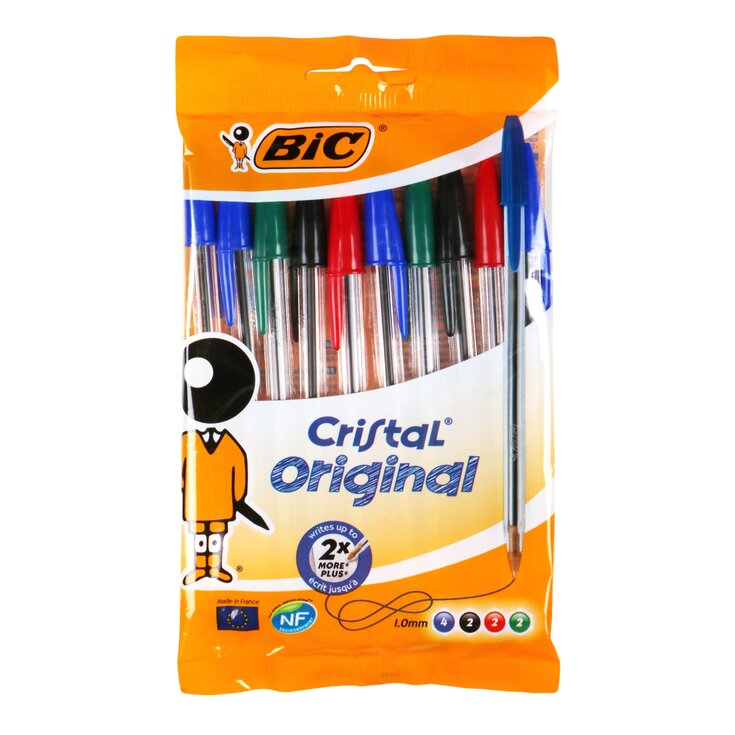 Bolígrafos Cristal Original Bic - 4 Colors