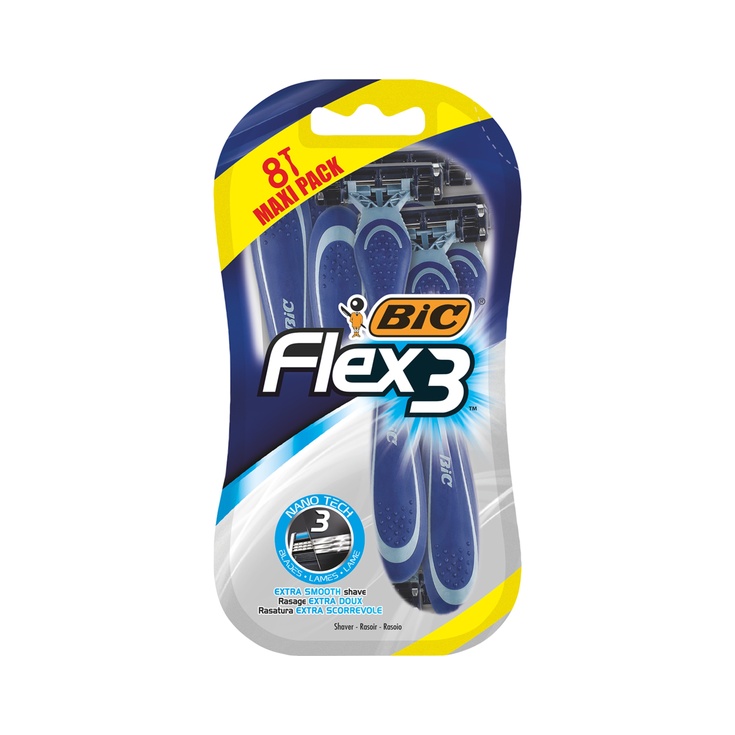 MAQUINILLA DE AFEITAR DESECHABLE FLEX 3 EXTRA SUAVE