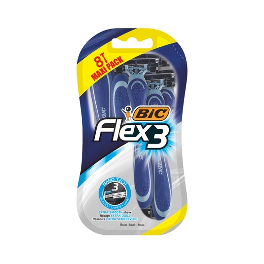 MAQUINILLA DE AFEITAR DESECHABLE FLEX 3 EXTRA SUAVE