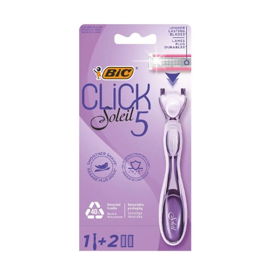 Maquinilla Click 5 Soleil Rasoir Rechargeable