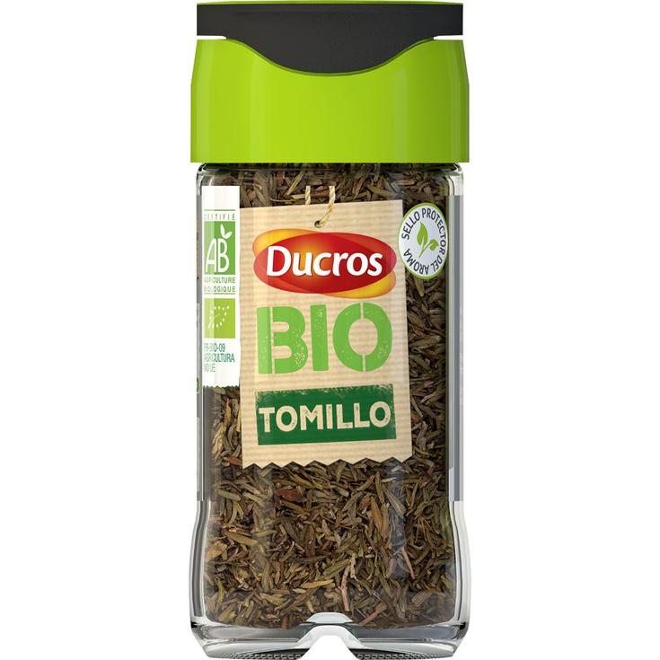 Tomillo ecológico en frasco