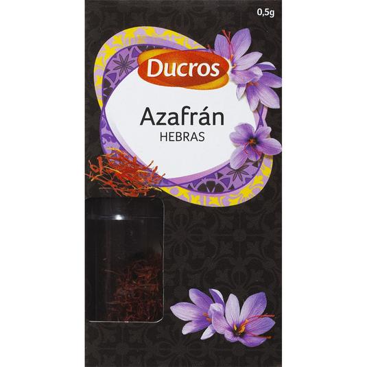 Azafrán en hebras en caja de 0,5g