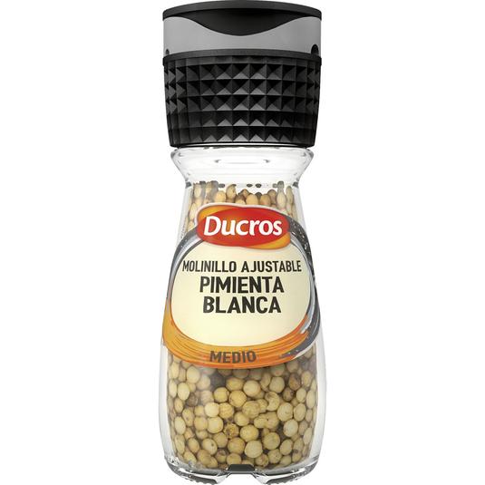 Pimienta blanca en molinillo ajustable 