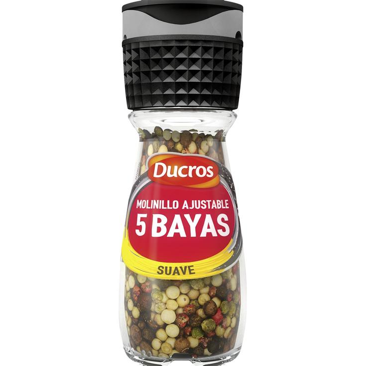 5 bayas en molinillo ajustable 5 bayas en molinillo ajustable