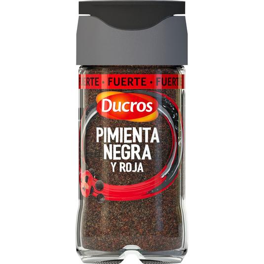 Pimienta negra y roja en frasco de 45g