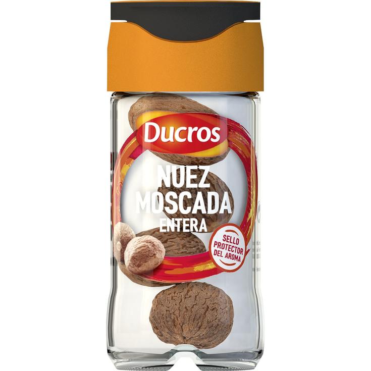 Nuez moscada entera en frasco 25 g