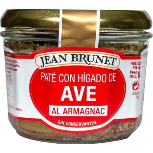 Paté con Hígado de Ave al Armagnac Jean Brunet - 180g