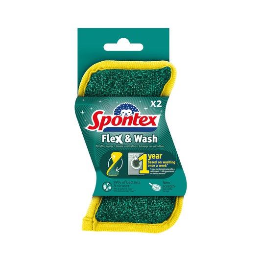 Estropajo Flex & wash microfibras y bayeta