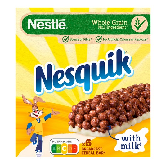 Barritas Nesquik 6 uds - Nestlé - 150g