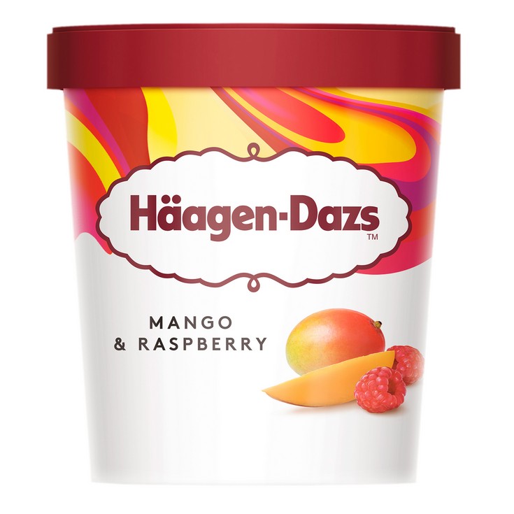 Tarrina mango y frambuesa - Häagen-Dazs - 460ml