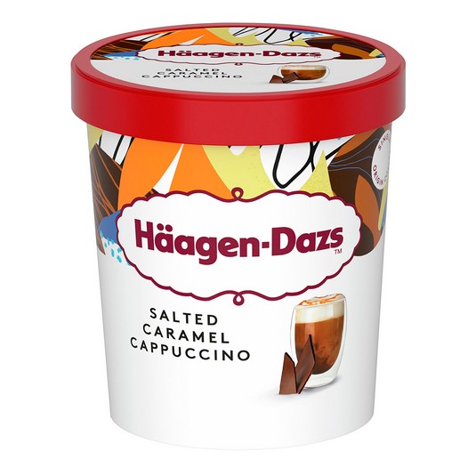 Tarrina salted caramel capuccino - Häagen-Dazs - 460ml