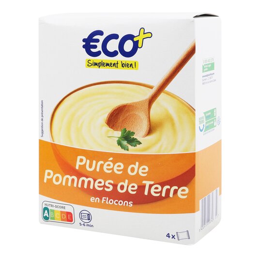 Puré de Patats En Copos €CO+ - 4x125g