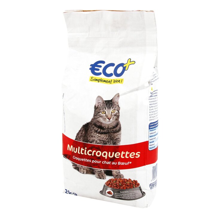 Multicroquetas para Gatos Carne Vacuno €CO+ - 2kg
