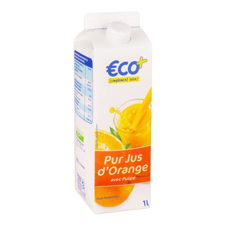 Zumo de naranja con pulpa 1l