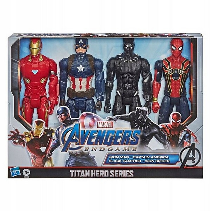 Marvel Avengers Figura Titan Pack 4