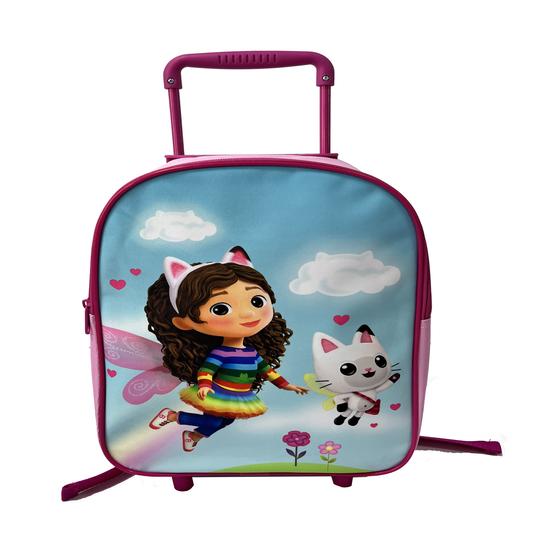 Mochila infantil con ruedas de Gabby y su casa de muñecas