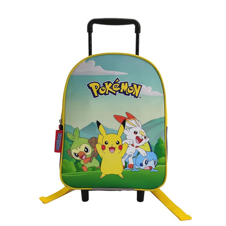 Mochila infantil con ruedas de Pokémon