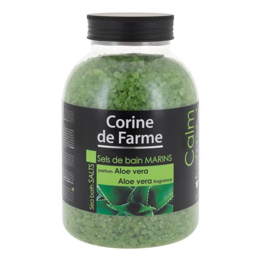 Sal de baño aroma aloe vera Corine de Farme - 1,3kg