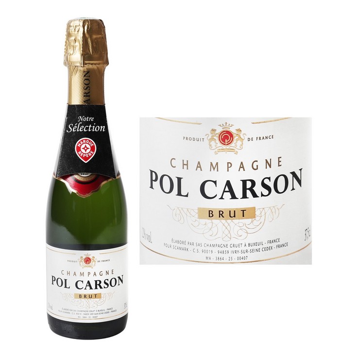 Champagne brut 12º - Pol Carson - 37,5cl