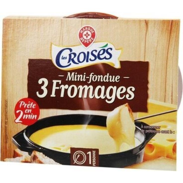 Mini Fondue De Tres Quesos Les Croisés - 150g