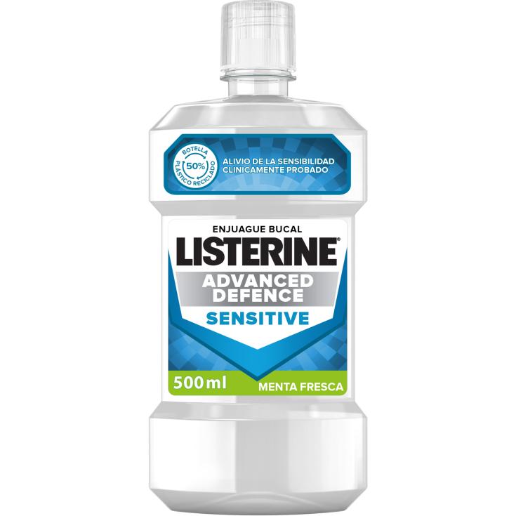 Enjuague bucal menta Listerine Sensitive - 500ml