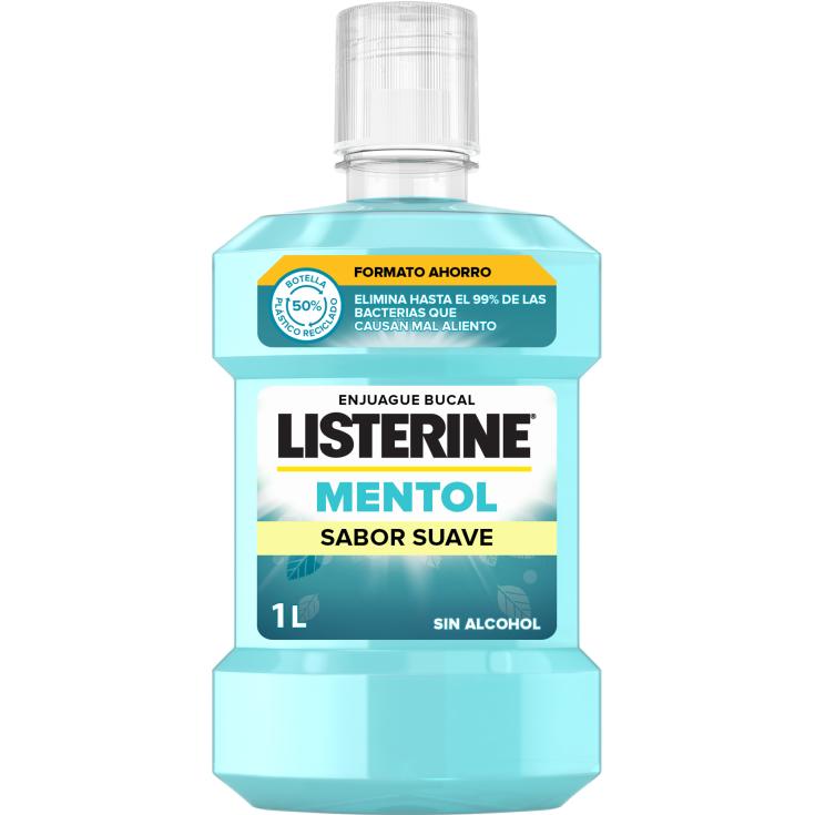 Enjuague bucal menta suave - Listerine - 1l