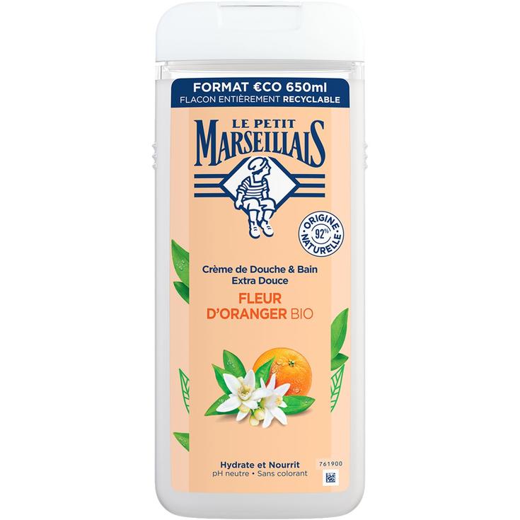 Gel de baño hidratante y nutritivo con flor de azahar Gel de baño hidratante y nutritivo con flor de azahar