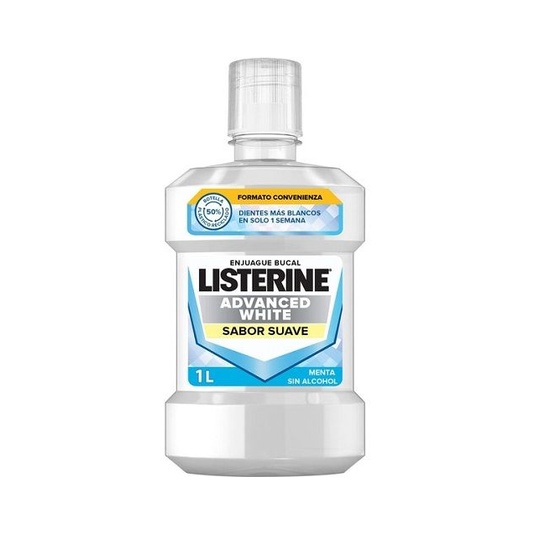 Listerine Blanqueador Avanzado 1 Litro
