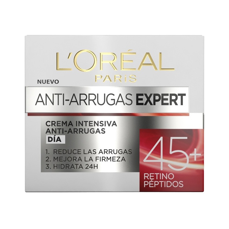 Expert crema intensiva anti-arrugas día 45+ retino péptidos