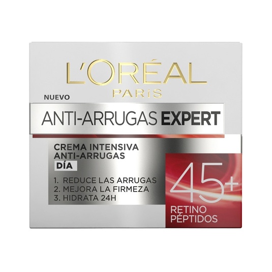 Expert crema intensiva anti-arrugas día 45+ retino péptidos