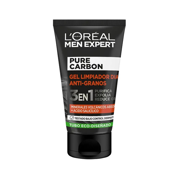  Gel limpiador antigranos 3en1