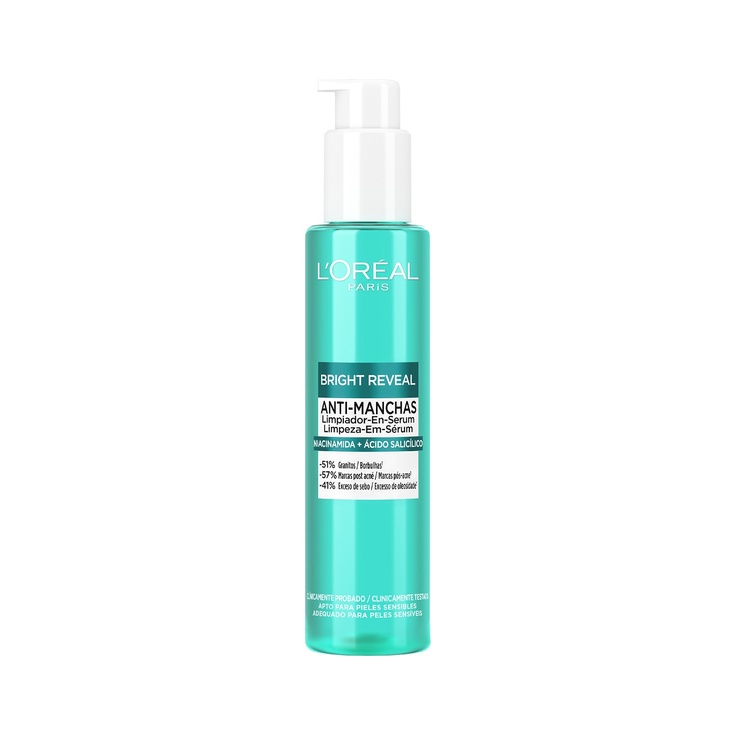 Paris Bright Reveal limpiador en sérum anti-manchas 