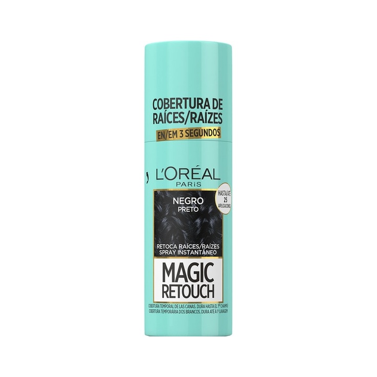 Tinte retoca raíces instantáneo Le Noir negro