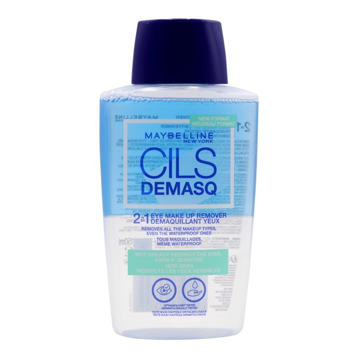 Desmaquillante ojos waterproof Maybelline Cils Demasq 150ml