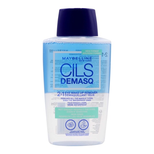 Desmaquillante ojos waterproof Maybelline Cils Demasq 150ml