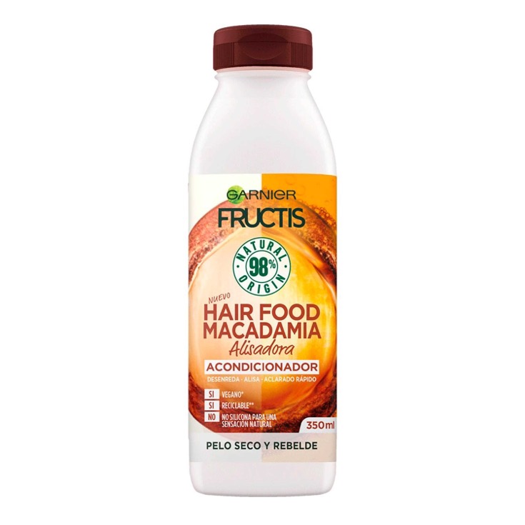 Acondicionador Hair Food Macadamia Garnier Fructis-350ml