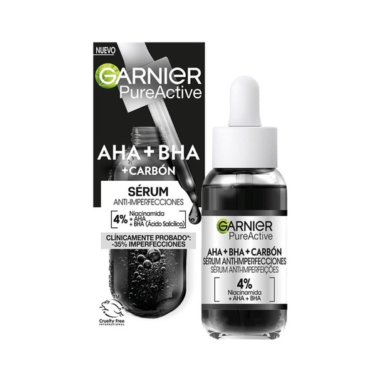 Pure Active sérum facial anti-imperfecciones con AHA + BHA 